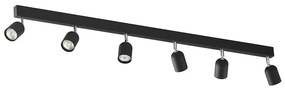 TK Lighting Bodové svietidlo TOP 6xGU10/10W/230V čierna 1019