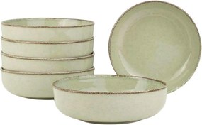 Svetlozelené porcelánové misky v súprave 6 ks 75 ml – Hermia
