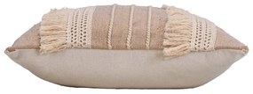 Dekoračný vankúš s prímesou juty 45x45 cm Cirrus – douceur d'intérieur