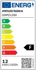 ACA Lighting LED lineárne svietidlo DAPO 12W/230V/6000K/1250Lm/120°/IP20/900mm