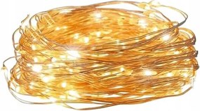 Vianočná svetelná reťaz 20 LED, teplá biela