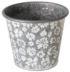 Plechový obal na kvetináč Polly - set 2ks