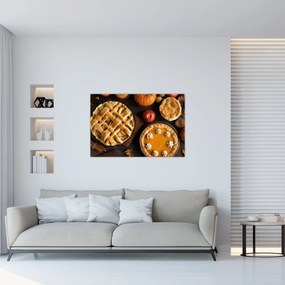 Obraz - Tekvicový koláč (90x60 cm)