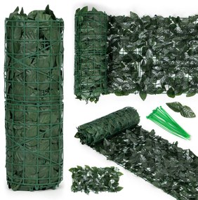 MULTI GARDEN Maskovacia stena 300x50 cm, umelý živý plot- brečtanovo zelená
