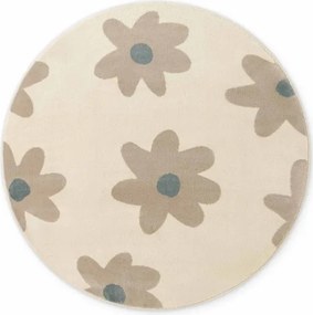 Koberec Hanse Home ADVENTURES BLOOMY krémový kruh