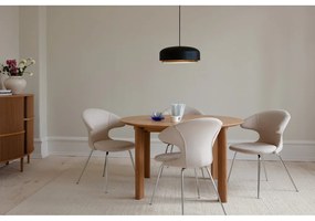 Čierne LED závesné svietidlo s kovovým tienidlom ø 40 cm Hazel medium – UMAGE