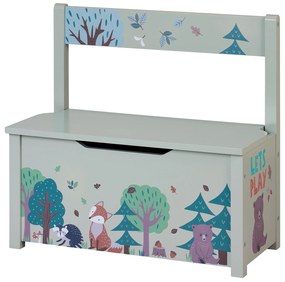 Livarno® Lavička na sedenie s truhlicou (líška) (100393737)