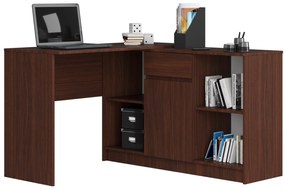 Rohový PC stolík Cuidar (wenge). Vlastná spoľahlivá doprava až k Vám domov. 1117054