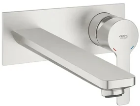 Umývadlová batéria GROHE Lineare bez podomietkového telesa supersteel 23444DC1