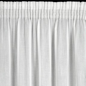 ZÁCLONA NA PÁSKE ANNA 140X270 CM BIELA