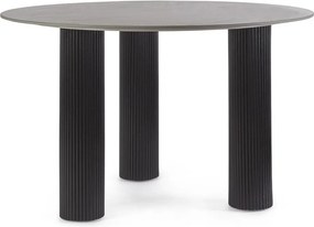 Okrúhly jedálenský stôl s doskou v dekore mramoru ø 120 cm Bamira – Yes Everyday