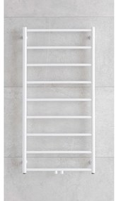 P.M.H. NS4W-M - Kúpeľňový rebríkový radiátor NAAS 349 W 121 cm biela