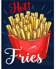 Ceduľa Restaurant Menu - Hot Fries