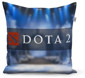Sablio Vankúš DOTA 2 Modrá - 40x40 cm