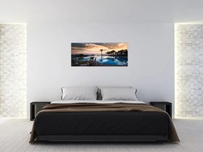 Obraz - Resort pri mori (120x50 cm)
