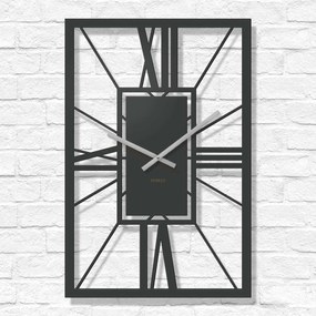 DUBLEZ | Drevené rímske hodiny - Arch Deco