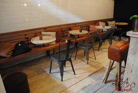 Nástenný otáčací stolík BAR - Ø 55 * 80cm