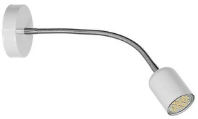 Flexibilná lampička MAXI 1xGU10/40W/230V biela