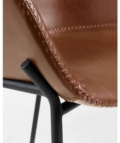 YVETTE 65 pultová stolička Hnedá