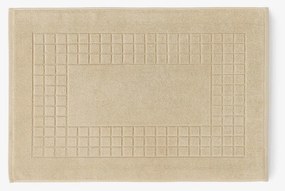 Goldea kúpeľňová froté predložka mozaika – béžová 50 x 70 cm