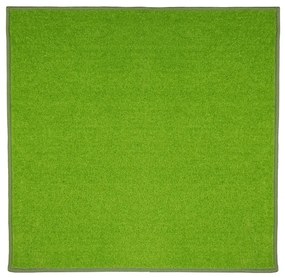 Vopi, Kusový koberec Eton zelený 41 štvorec, 300x300, zelená, obývacia izba