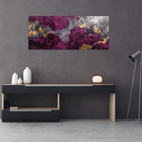 Obraz - Textúrovanie abstrakcie (120x50 cm)