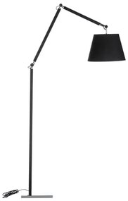 Dizajnová lampa Zyta čierne/strieborná