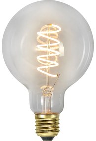 Teplá LED/filamentová žiarovka so stmievačom E27, 4 W Spiral Filament – Star Trading