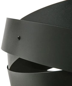 Zuma Line 1116 - Luster na tyči TORNADO 3xE27/40W/230V čierna