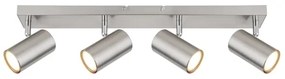 Globo 57911-4 - Bodové svietidlo ROBBY 4xGU10/25W/230V matný chróm