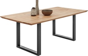 XXXLutz JEDÁLENSKÝ STÔL, dub, čierna, farba duba, 200/100/74 cm P & B - Stoly - 000572024301