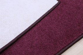 Vopi Nášľapy na schody fialový Eton fialový obdĺžnik, samolepiaci - 24x65 obdĺžnik (rozmer vrátane ohybu)