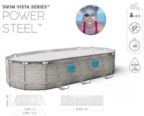 Bestway Power Steel Swim VISTA 549 x 274 x 122 cm 56716