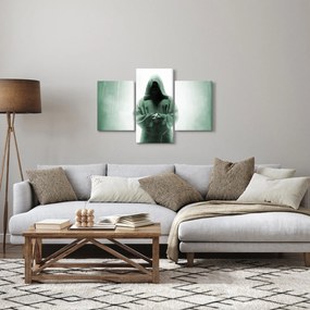 Obraz - Mních v tme (90x60 cm)