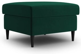 Zelená zamatová podnožka Kyoto – Cosmopolitan Design