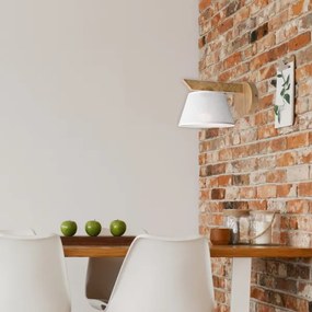 Nástenné svietidlo ANTONIO 1xE14/40W/230V dub