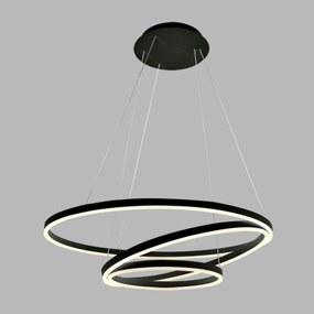 LED2 3271133DT Circle 3 Pz, B DIM 136W 3000K závesné čierne