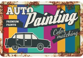 Ceduľa Auto Painting