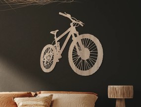 drevko Obraz Detail bicykla Rozmer obrazu: 44,5 x 44,5 cm, Farba dekorácie: Čierna