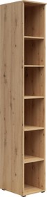 XXXLutz REGÁL, dub artisan, 30/195/40 cm Carryhome - Regály - 002427022107