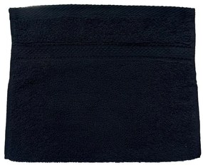 Uterák viskóza Fancy 30x50 cm čierny