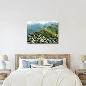 Obraz - Horská krajina (70x50 cm)