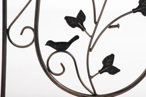 Mriežka na ruže Burg - 122 x 35 cm - Bronzová