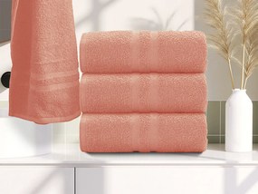 Uterák BASIC DUAL 50 x 100 cm marhuľový, 100% bavlna