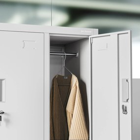 Pracovná šatníková skriňa BHP BARTEK 2 Plus 559 x 1720 x 450 mm