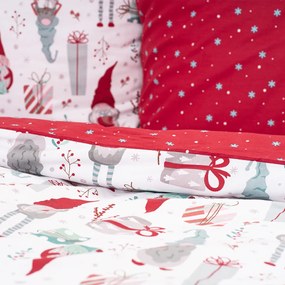 4Home Bavlnené obliečky Christmas Elf, 140 x 200 cm, 70 x 90 cm