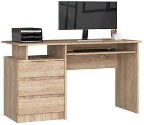PC stolík Bronte (dub sonoma). Akcia -13%. Vlastná spoľahlivá doprava až k Vám domov. 1128519