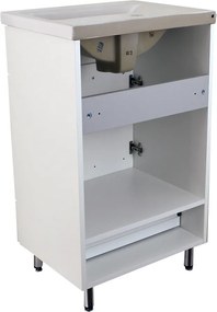 Comodo Kúpeľňová skrinka s keramickým umývadlom Luka S 50
