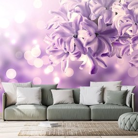 Tapeta fialový kvet orgovánu - 150x100