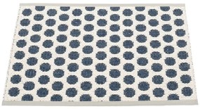 Tmavomodrý vnútorný a vonkajší koberec 70x50 cm Noa Dark Blue – Pappelina
